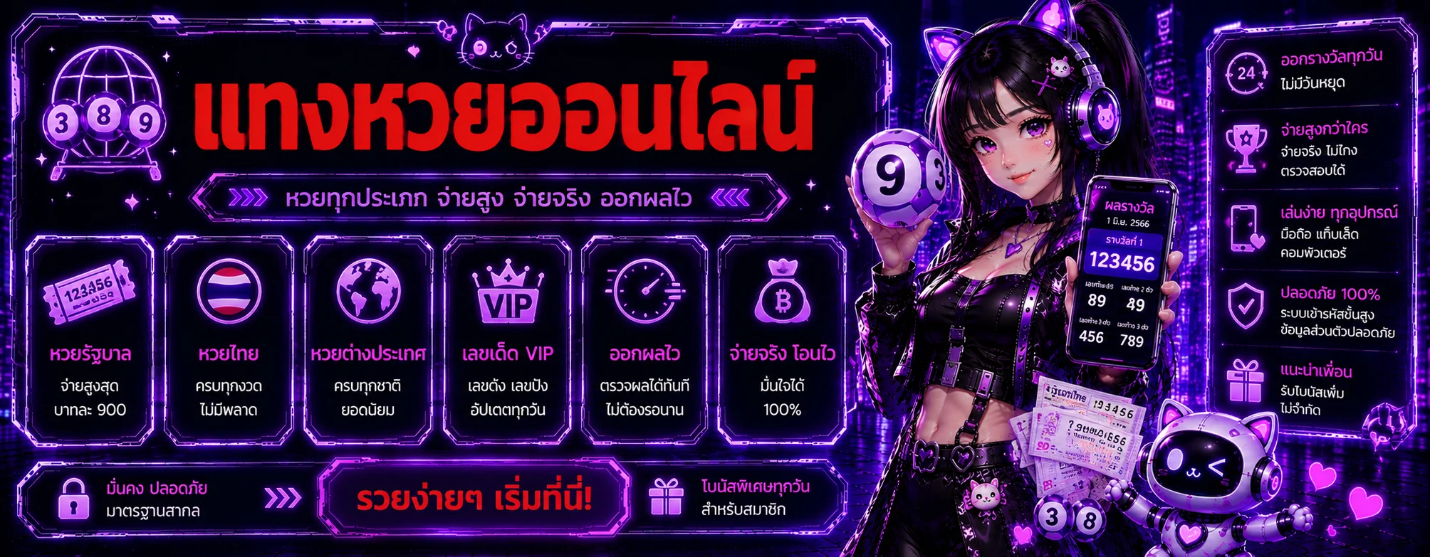 หวยออนไลน์ ZOR888 แทงหวยทุกสำนักจ่ายสูง